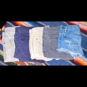 Bundle of size 00-1 Assorted Name Brand Shorts